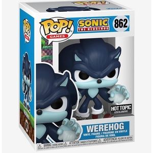 Funko Sonic The Hedgehog Pop! Games Werehog Vinyl Figure Hot Topic Exclusive